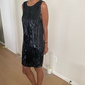 ALLSAINTS Sequin shift dress